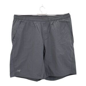 Arcteryx Mens Aptin Shorts Size XL Gray Atheisure Gym Workout Comfort Hiking